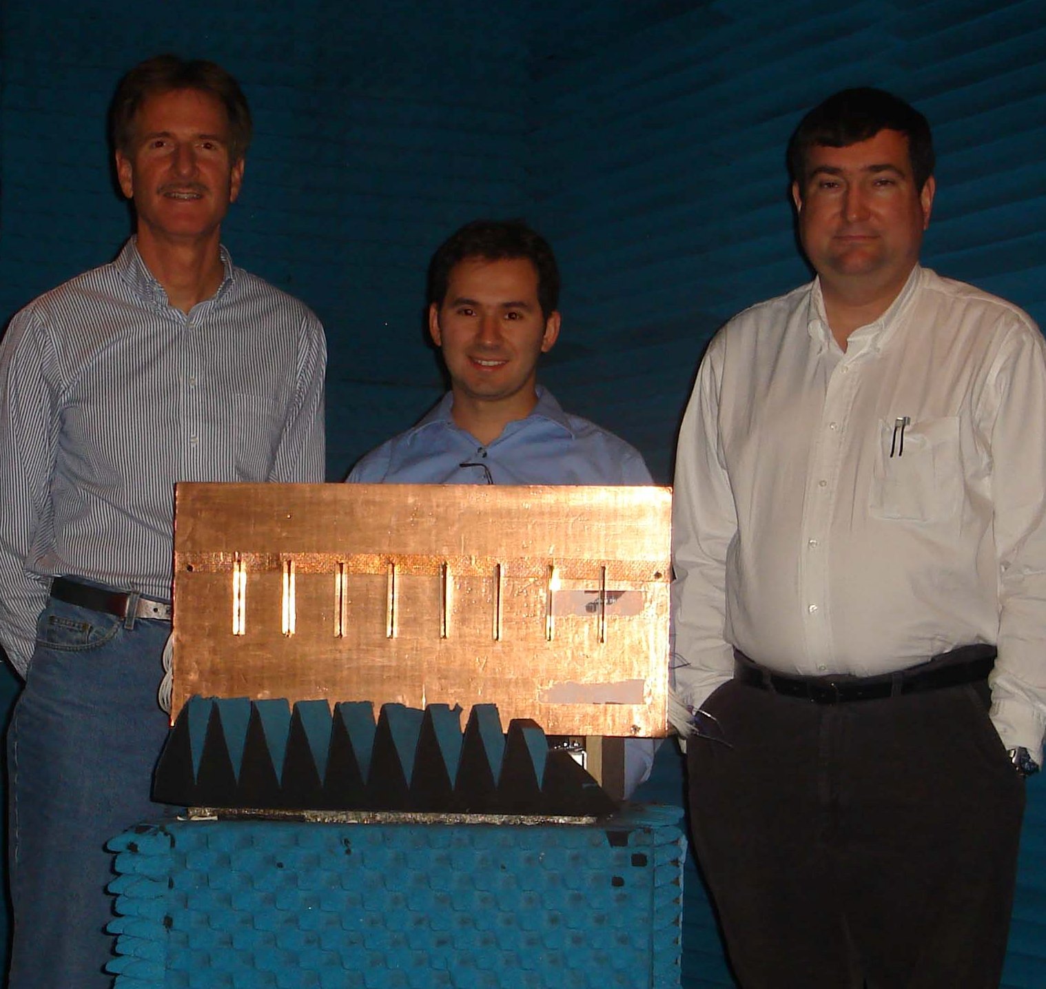 Digital tracking array in the NPS anechoic chamber